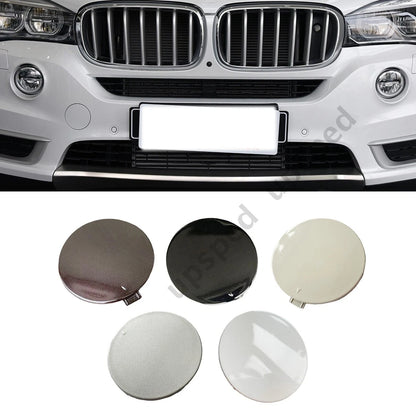 Front Bumper Tow Hook Eye Cover Cap for BMW X5 (2014–2017)