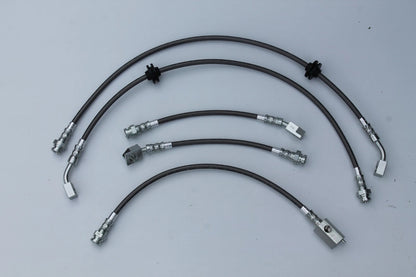 Braided Brake Hose Set for VR VS Commodore Non IRS VE Front Upgrade (1993-2000)
