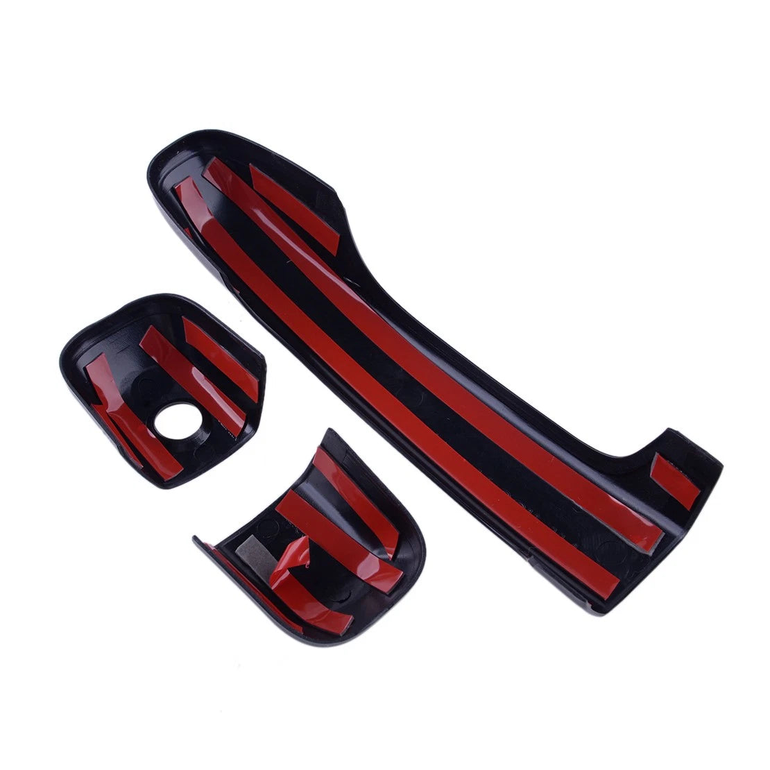 Black ABS Door Handle Cover Trim for Toyota 4Runner (2010-2021)