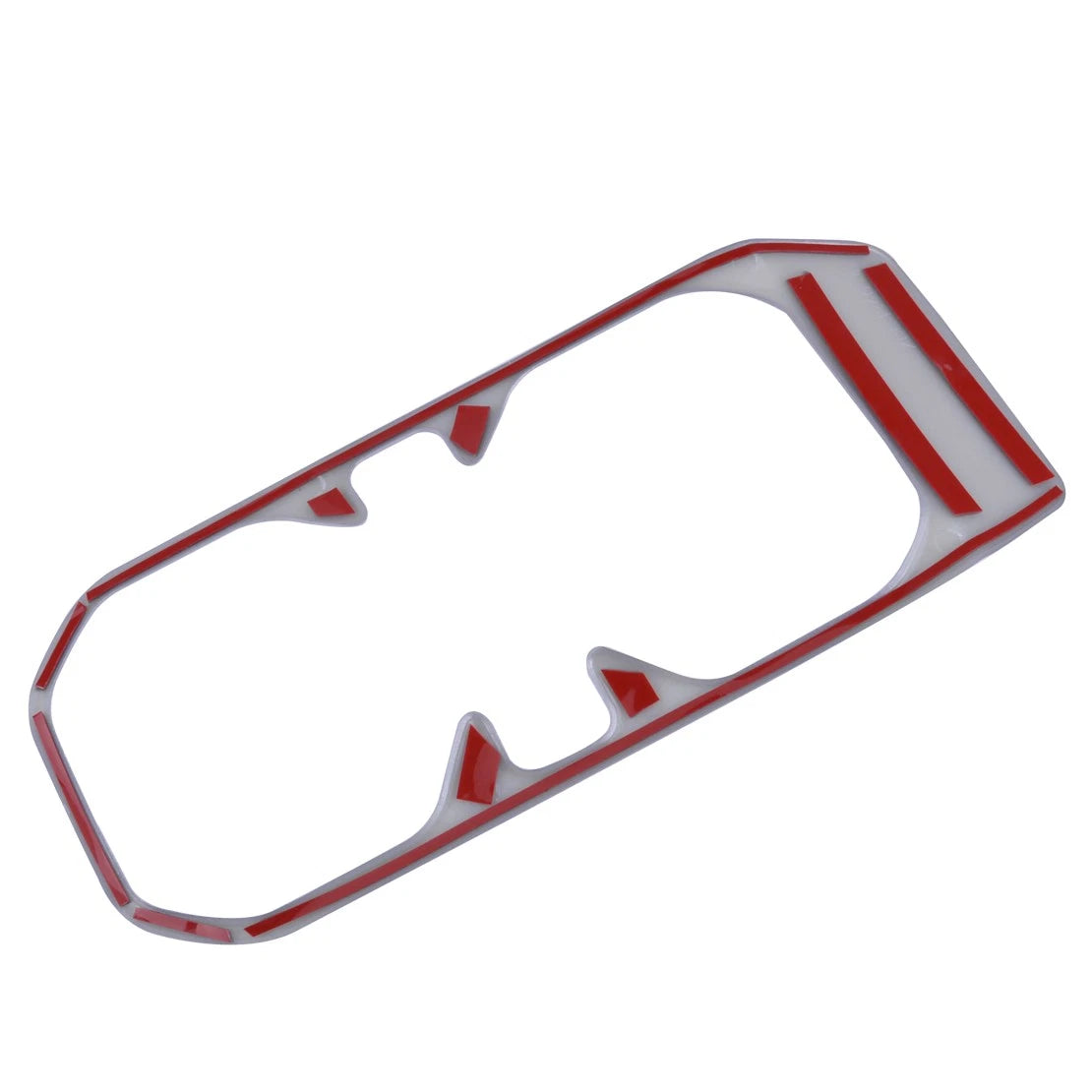 Silver ABS Water Cup Holder Frame Trim for Jeep Wrangler JL (2018)