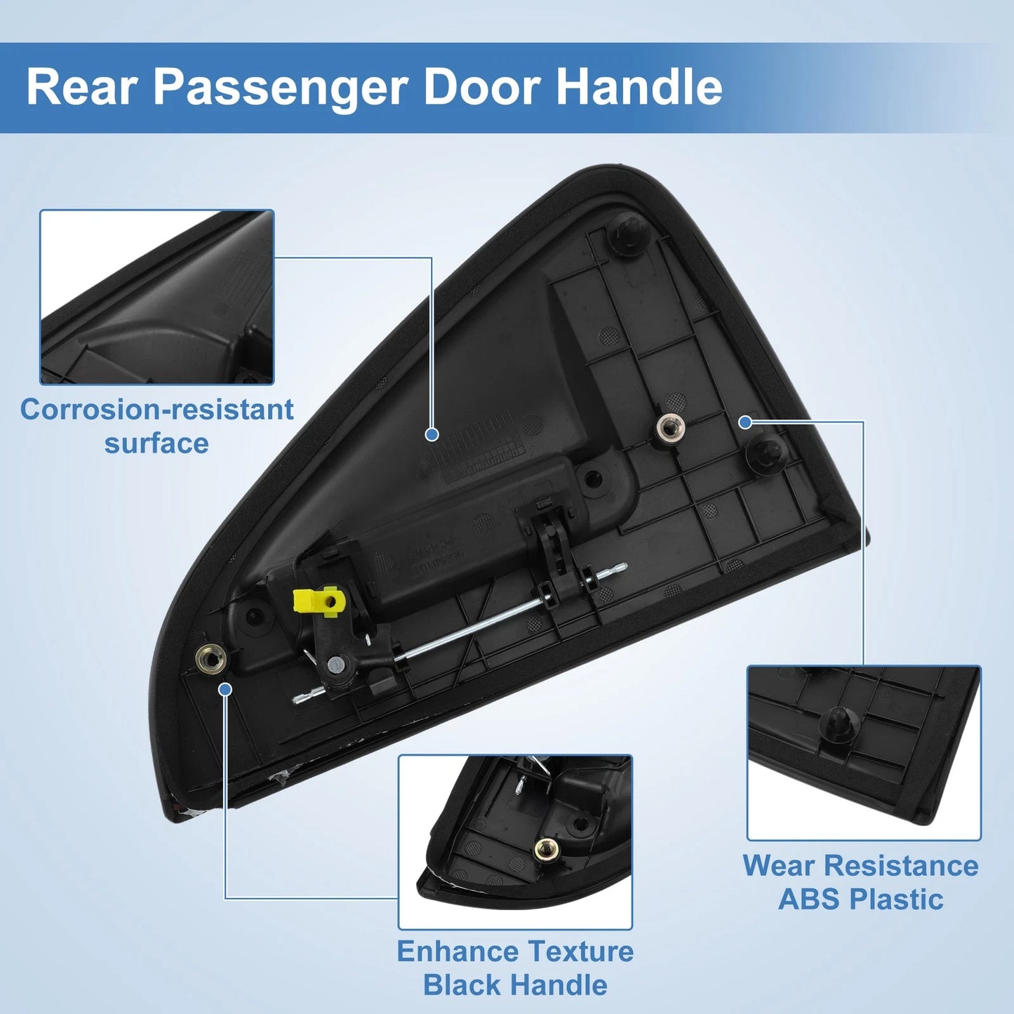 Rear Door Handle Set for Chevrolet Spark (2013-2015)