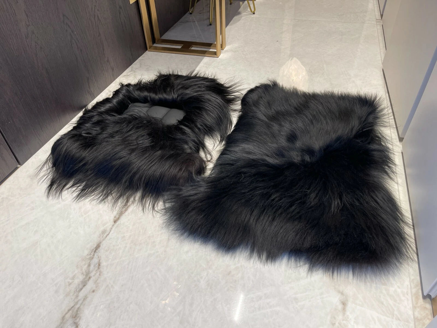 Genuine Sheepskin Floor Mats for Rolls Royce Wraith (2013-2017)