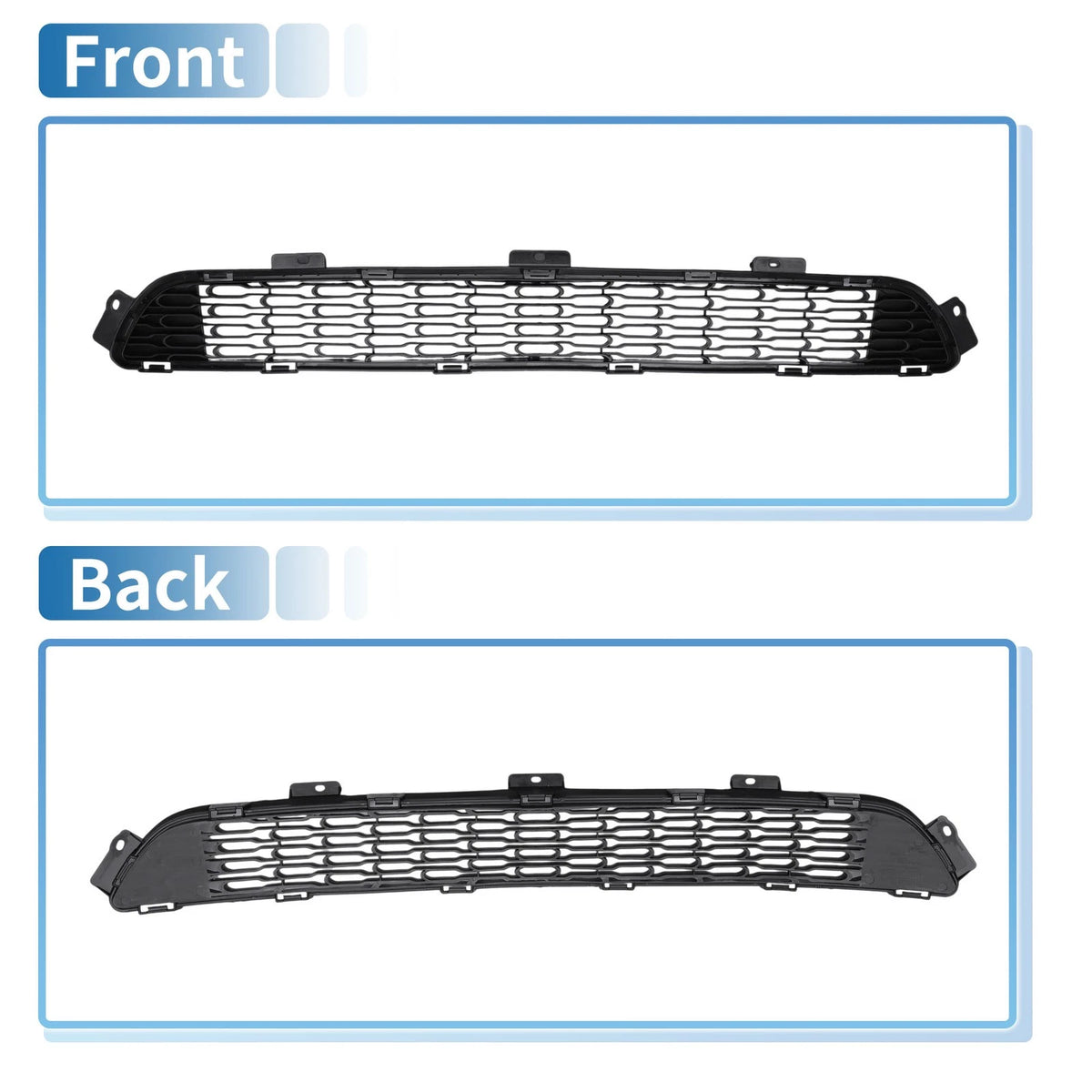 Lower Grille Bumper Cover for Kia Sorento (2016-2018) 1 Pcs