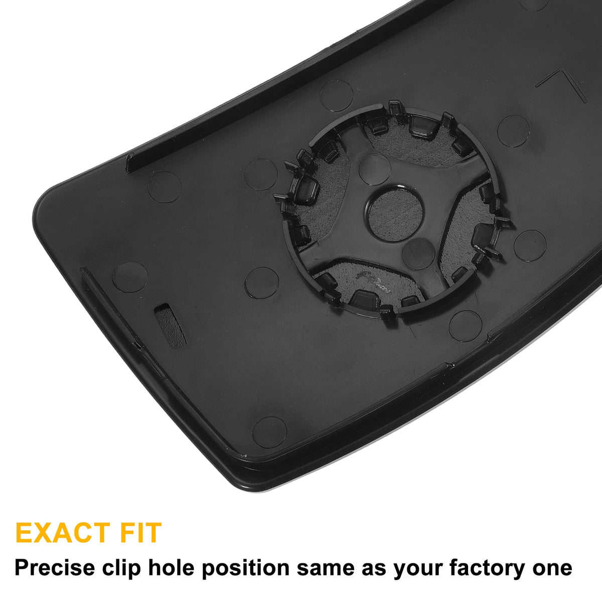 Left Lower White Mirror Glass w/ Back Non-heated for Ford Transit T150 T250