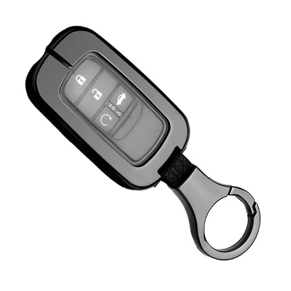 Zinc Alloy TPU Car Key Case Cover for Honda Accord Civic Pilot (2016-2023)