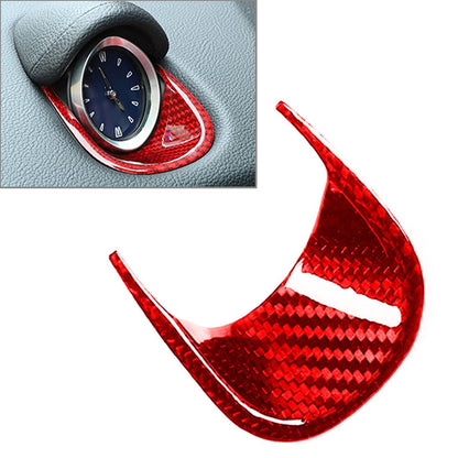 Carbon Fiber Dashboard Clock Cover Trim for Maserati Ghibli Quattroporte