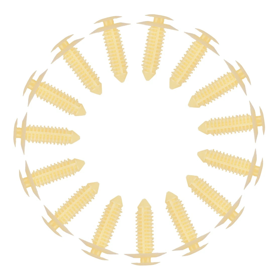 Beige Interior Trim Retainer Clips for Jeep (Fits 34202599)