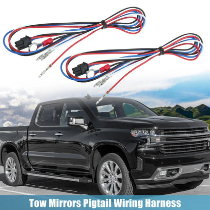 Tow Mirrors Wiring Harness for Chevy Silverado / GMC Sierra (2014-2018)