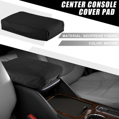 Center Console Armrest Cover for Nissan Altima (2007-2012) Black