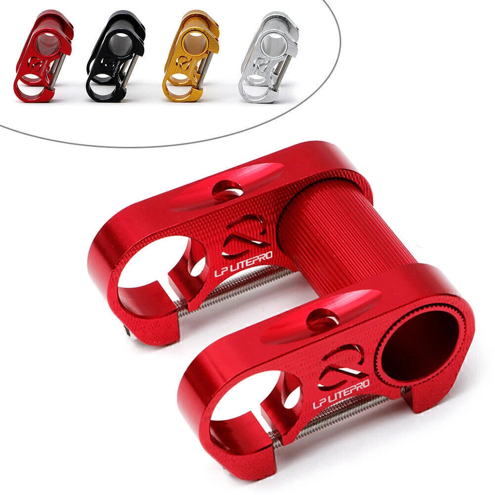 LitePro Adjustable Double Stem for Folding Bike - Lightweight Alloy (No Year)