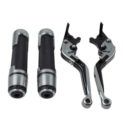 Titan Extendable Brake Clutch Lever Grip Set for Yamaha YZF R1 (2009-2014)