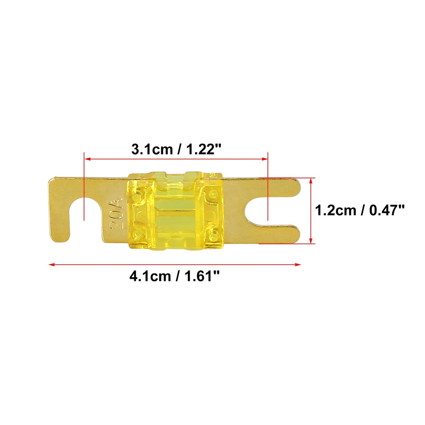 5 x AFS Mini ANL Fuses for Car Truck Motorcycle Boat Audio CDs