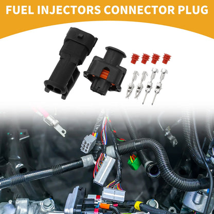 2 x Fuel Injector Connector Plugs for Ford
