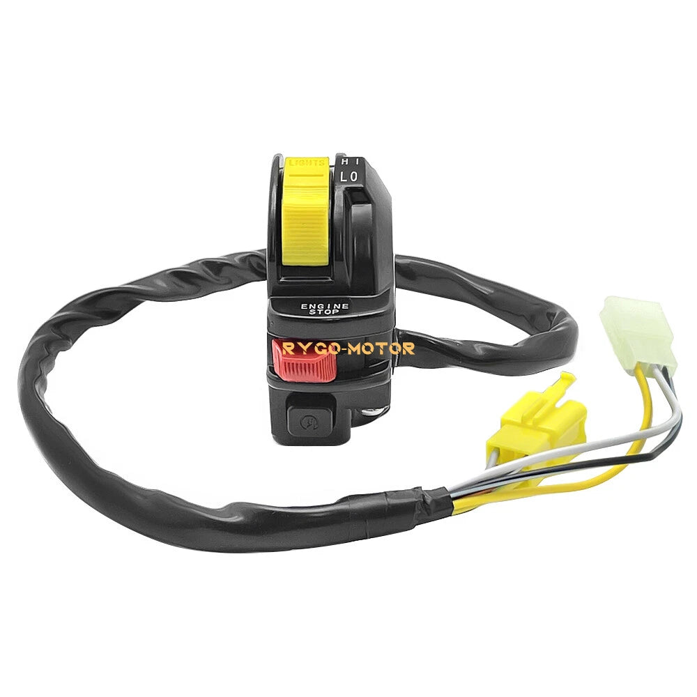 Handlebar Start Stop Headlight Switch for Suzuki Quadrunner LT230GE LTF230