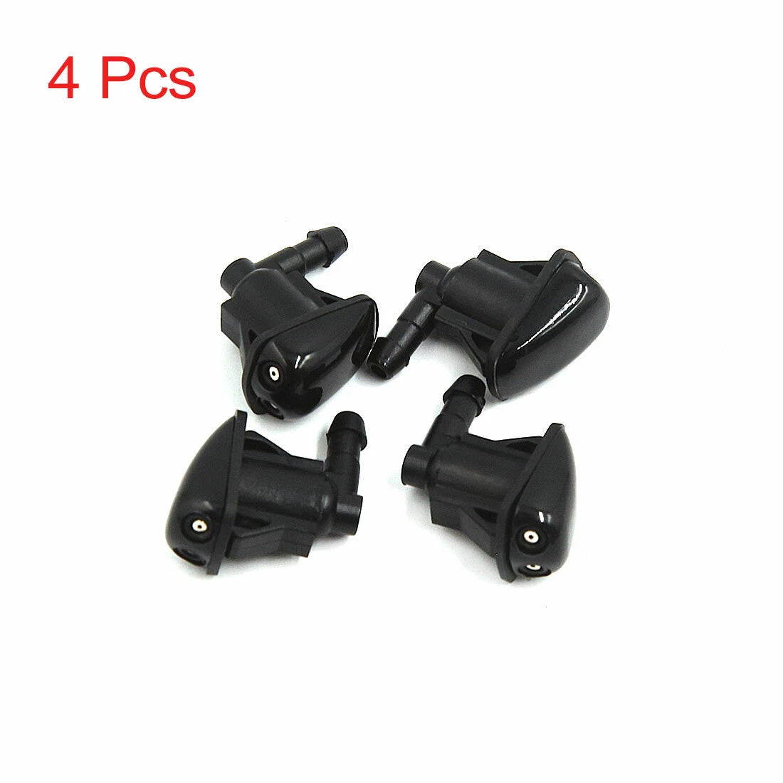 4 x Front Windshield Wiper Water Spray Jet Washer Nozzles for Mitsubishi