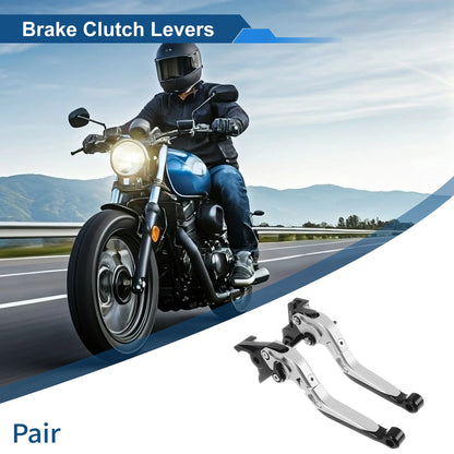 Lever / Adjustable Short Long / Brake Clutch Lever for Kawasaki Vulcan S