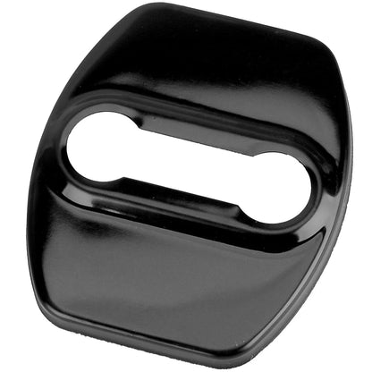 Black Stainless Steel Door Lock Protector Cover for Kia GT (2018-2023)