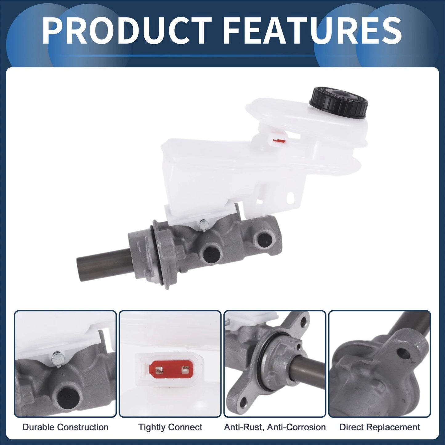 Brake Master Cylinder with Reservoir for Ford Ranger T7 (2015-2020)