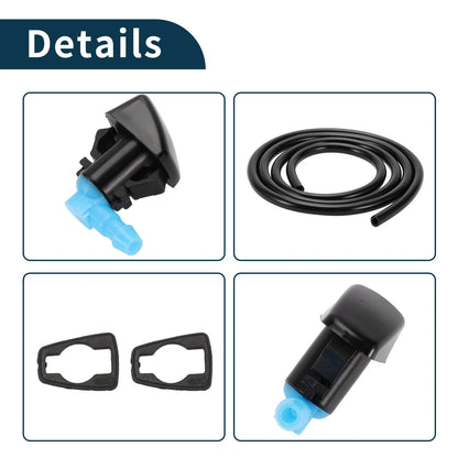 Windshield Washer Nozzle & Fluid Hose for Jeep Grand