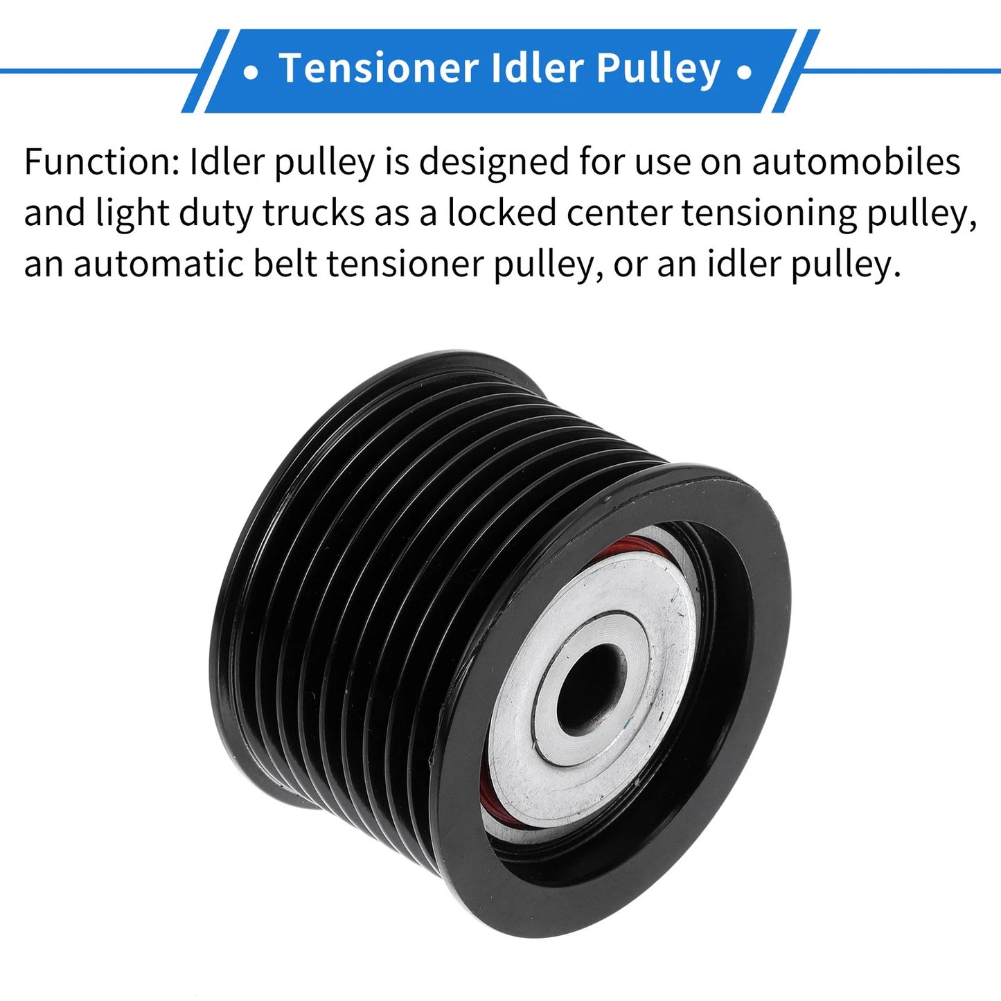 Drive Belt Idler Pulley for Lexus LX570 (2008-2011, 2013-2019) 1 Pc