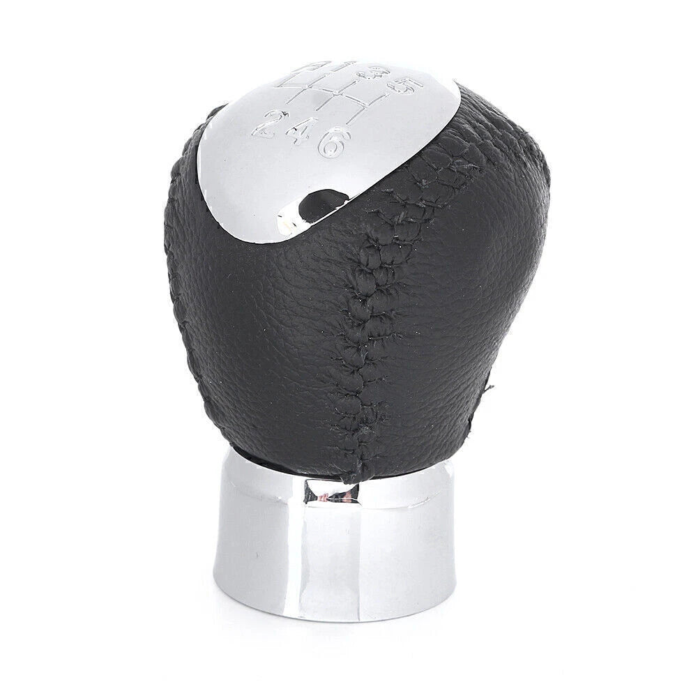 Leather Shift Knob 6 Speed for Mazda 3 5 6 Axela CX-5 (2003-2023)