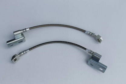 Braided Front Brake Hose Set for Fairlane ZD ZF ZG ZH ZJ (1965-1975)
