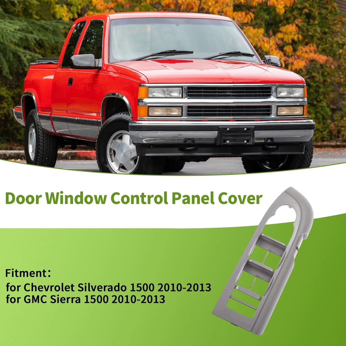 Bezel Window Switch Cover for Chevrolet Silverado 1500 (2010-2013)