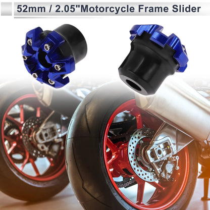 14mm 2 x Aluminum Alloy Plastic Motorcycle Slider Frame for Motorcycle
