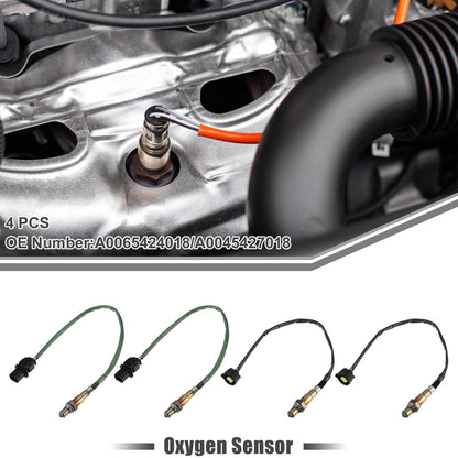 4 x O2 Oxygen Sensors for Mercedes-Benz GL450 2007-2012 V8 4.7L