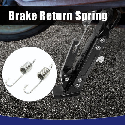8cm Silver Tone Motorcycle Brake Pedal Return Springs for CG125