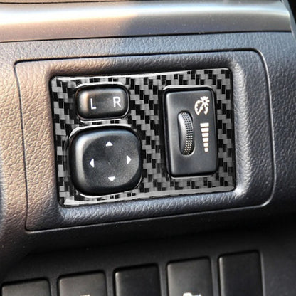 Carbon Fiber Headlight Switch Button Cover for Lexus CT200h (2011-2017)