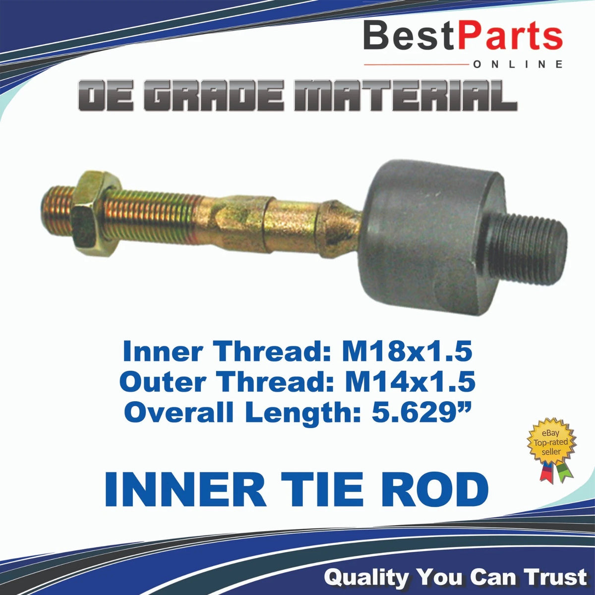 Inner Tie Rod End for Honda Accord/Acura TL/TSX (2003-2008)