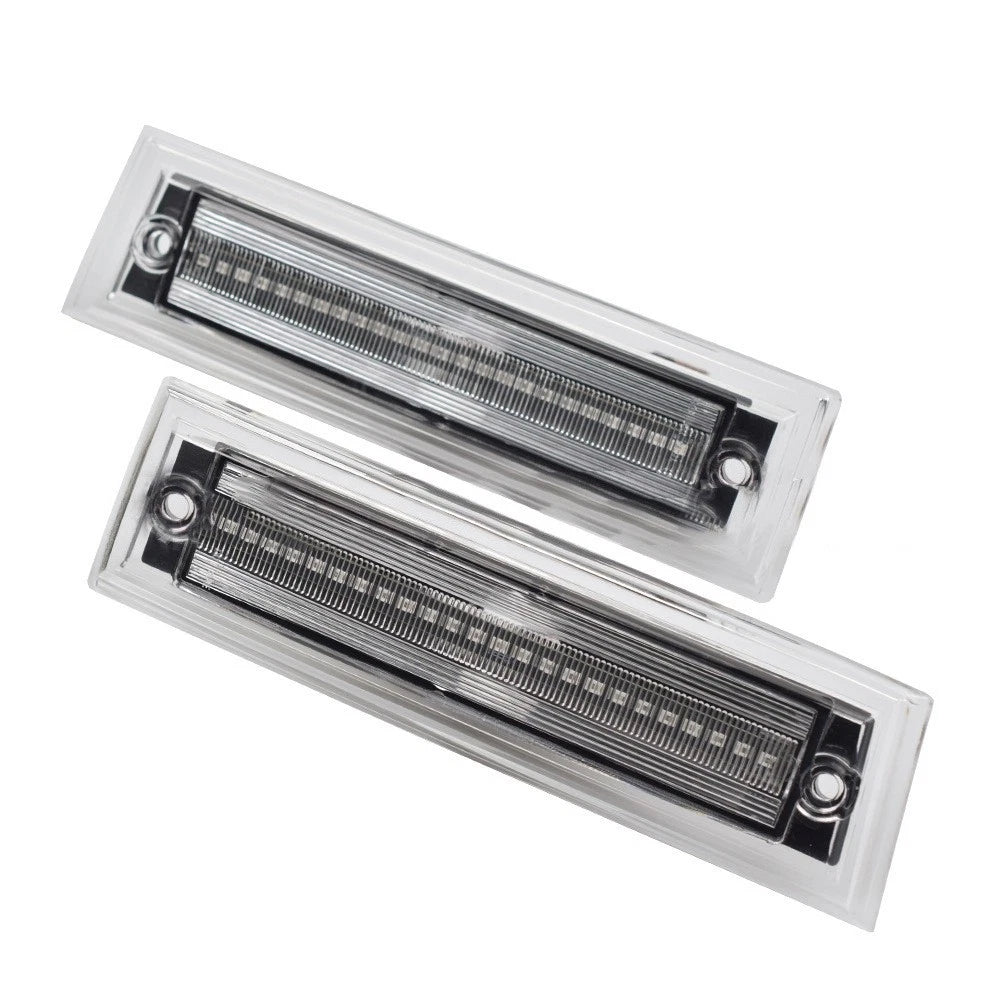 LED Side Marker Lights for Chevy C10 C20 C30 K10 K20 K30 Suburban (1973-1987)