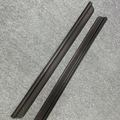 Carbon Fiber Door Sill Trim Strip for Nissan Skyline R33 GTS GTR 1994-1997