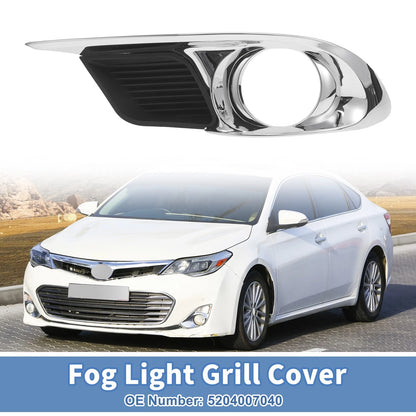 1 Pc Front Left Fog Light Grill for Toyota Avalon (2011–2012)