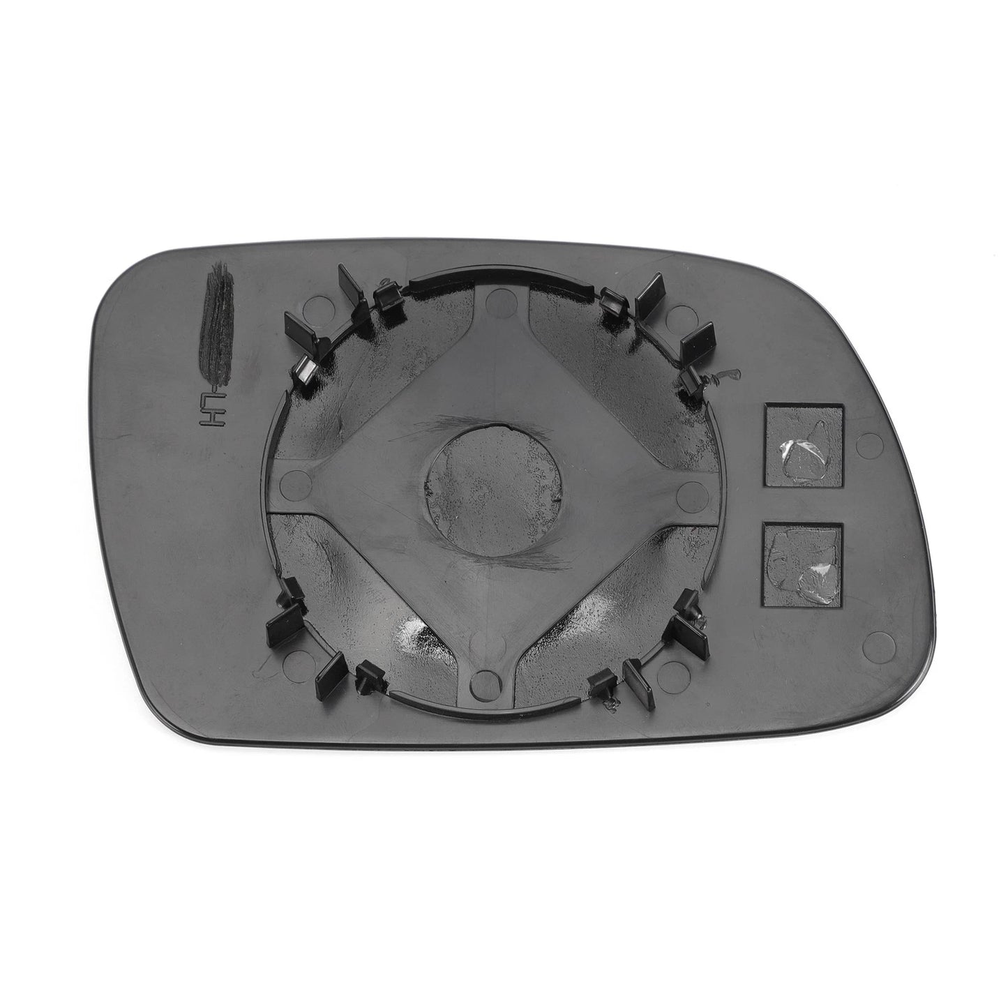Left Side White Mirror Glass w/ Back for Peugeot 307 (2001-2009)