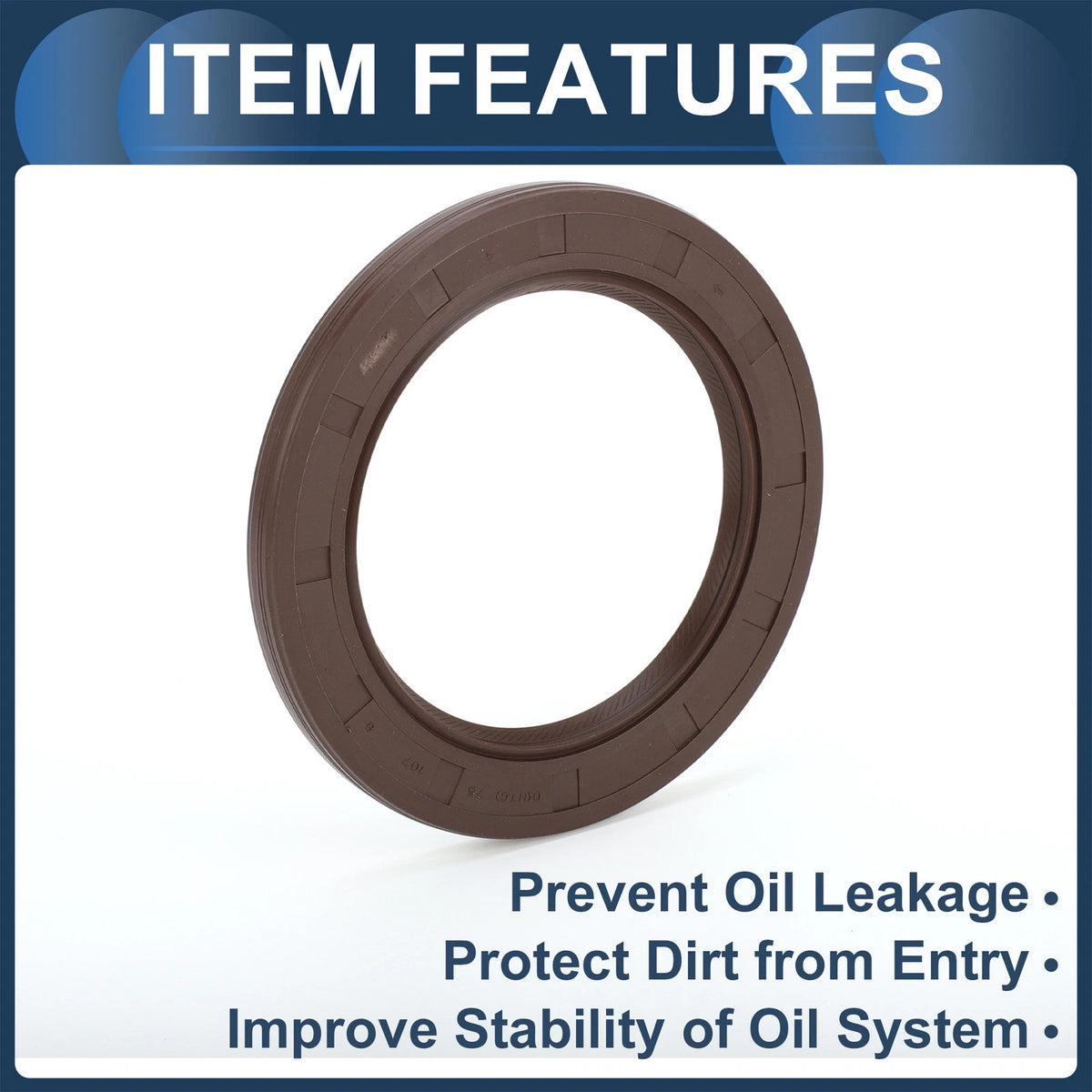 Rear Crankshaft Oil Seal for Toyota Prius C, Yaris (2012-2017)