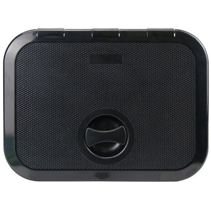 Access Hatch Black 375x280 for Caravan Boat Europa, Made in Italy