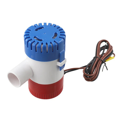 Heavy Duty Bilge Pump for Boats 12V Submersible with Ignition Protection