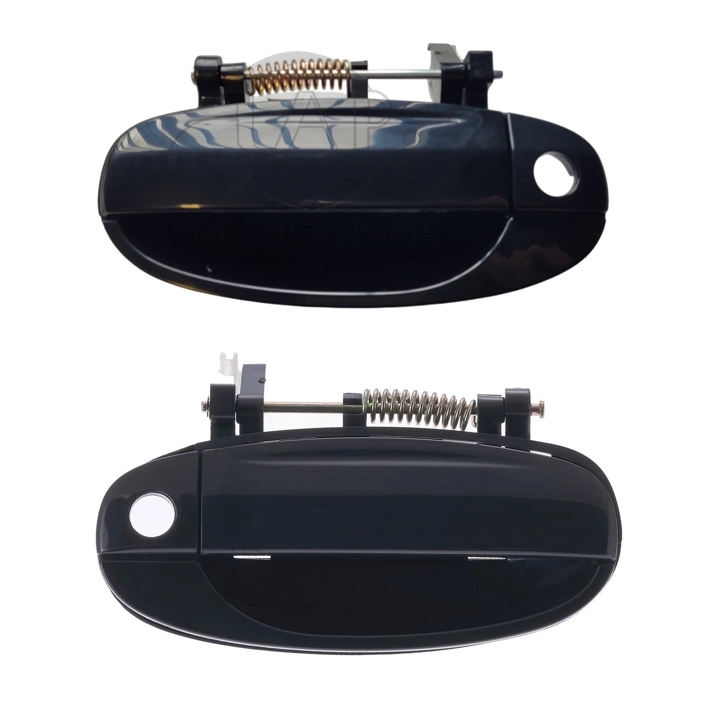 Outer Door Handle Black 2pc Set for Holden Barina TK (2005–2011)