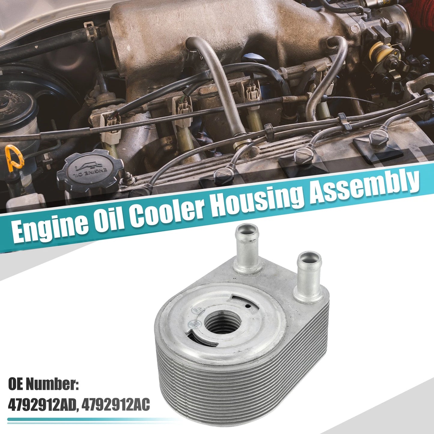 Oil Cooler Housing with Central Axis Sensor Assembly for Chrysler 300