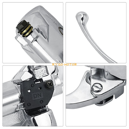 25mm Handlebar Hydraulic Master Cylinder & Clutch Lever for Motorcycle