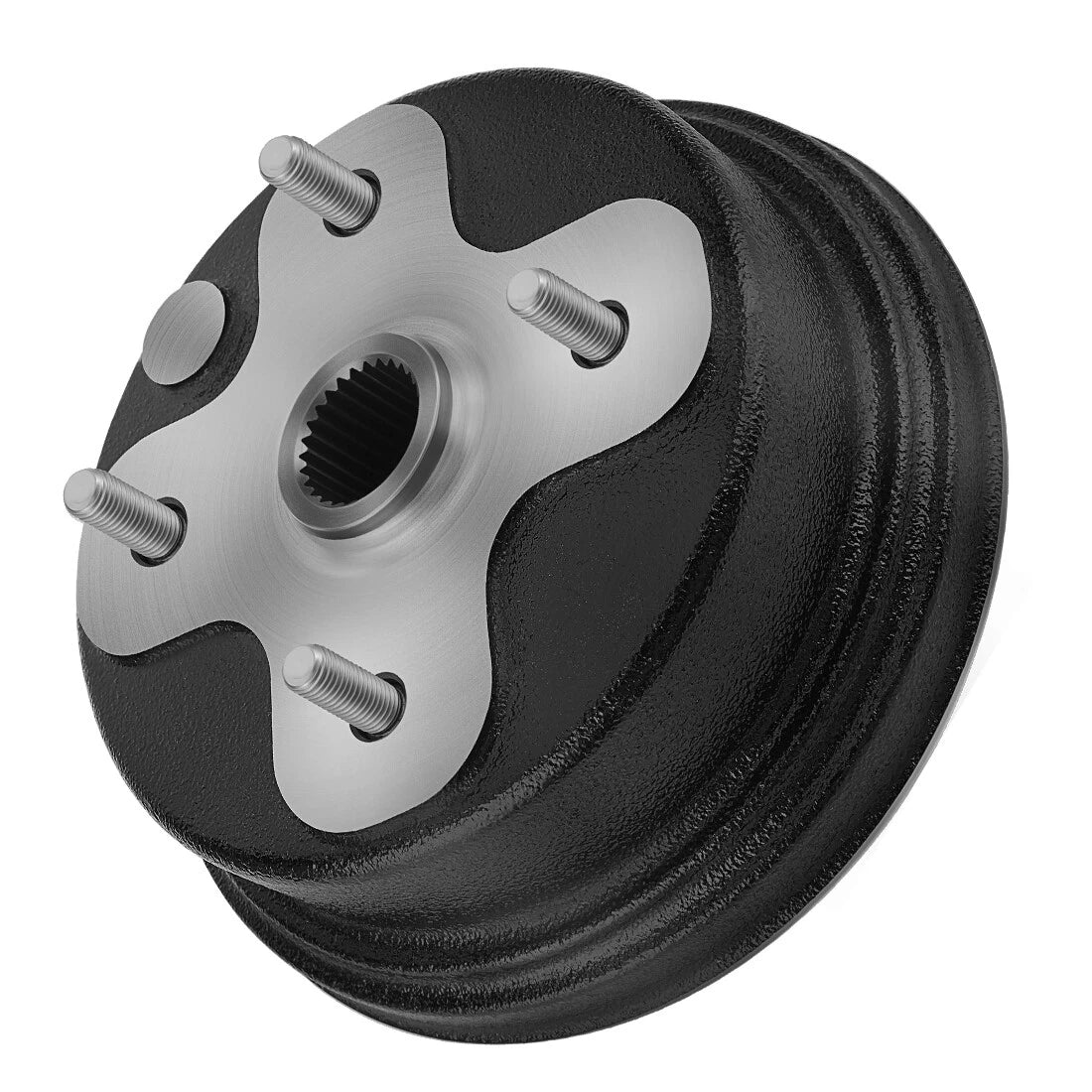 2x Front Wheel Brake Drum Hub & Dust Seal for Yamaha Timberwolf 250 YFB250FW