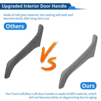 Inner Door Panel Handle Gray for BMW F10 F11 F18 (2010-2017)