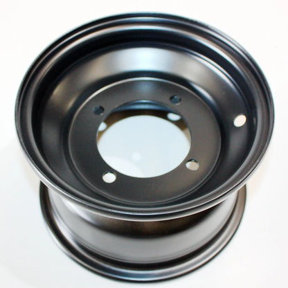 19X7.00 Black 8" Large 4 Stud Front Wheel Rim for Quad Dirt Bike ATV Buggy