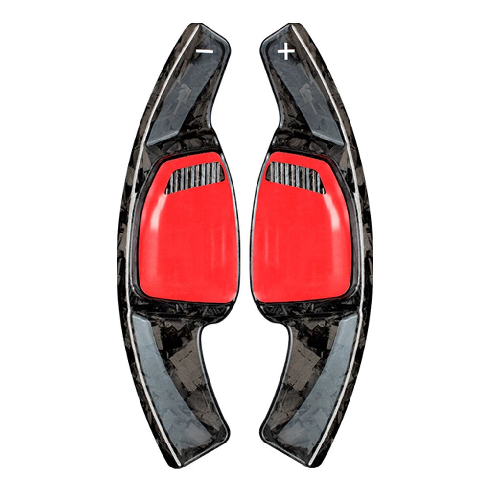 Forged Carbon Fiber Paddle Shifter Extensions for Audi RS5 (2021)