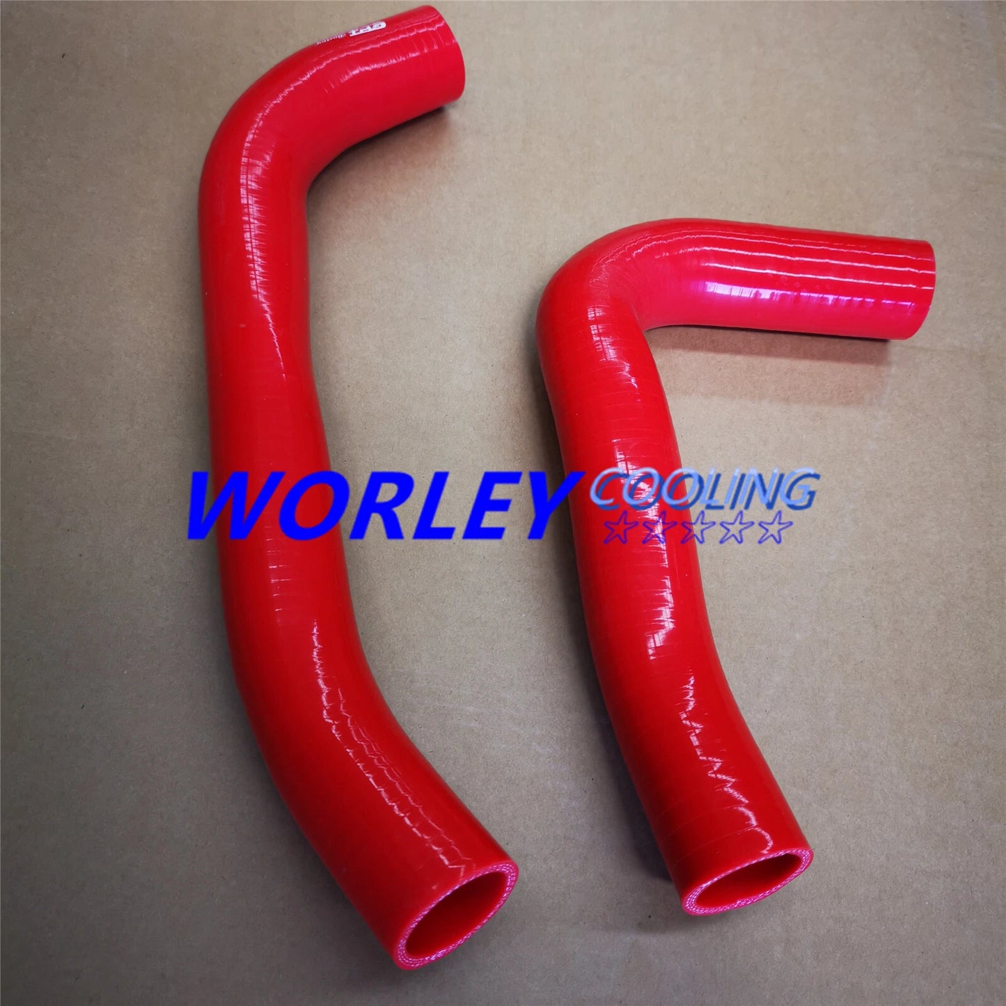 Aluminum Radiator + Red Hose + Fan for Holden HQ HJ HX HZ 253 308 V8 (1971-1980)