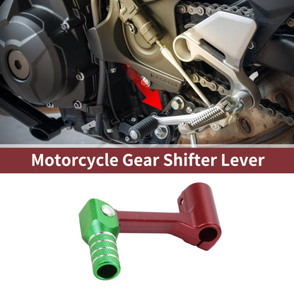 Foldable Gear Shifter Lever for Bosuer Cheetah Red/Green