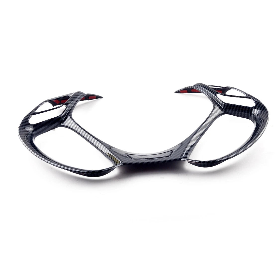 Carbon Fiber Steering Wheel Cover Bezel for Toyota C-HR (2017-2023)
