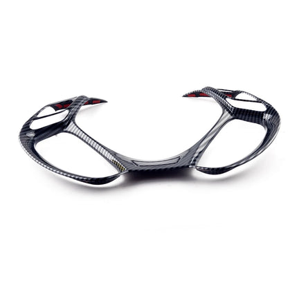 Carbon Fiber Steering Wheel Cover Bezel for Toyota C-HR (2017-2023)